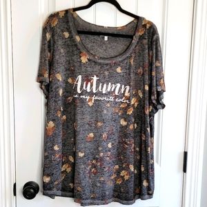 Autumn Theme Graphic Tee